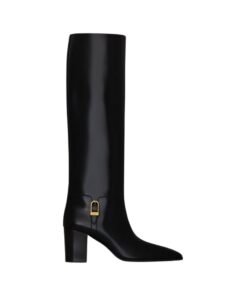 Julia Boots aus glattem Leder 7.5cm