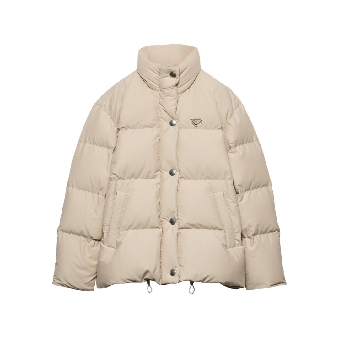 Daunenjacke Beige