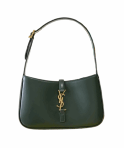 Le 5 a 7 Hobo Bag Dunkelgr?n 24,5 cm