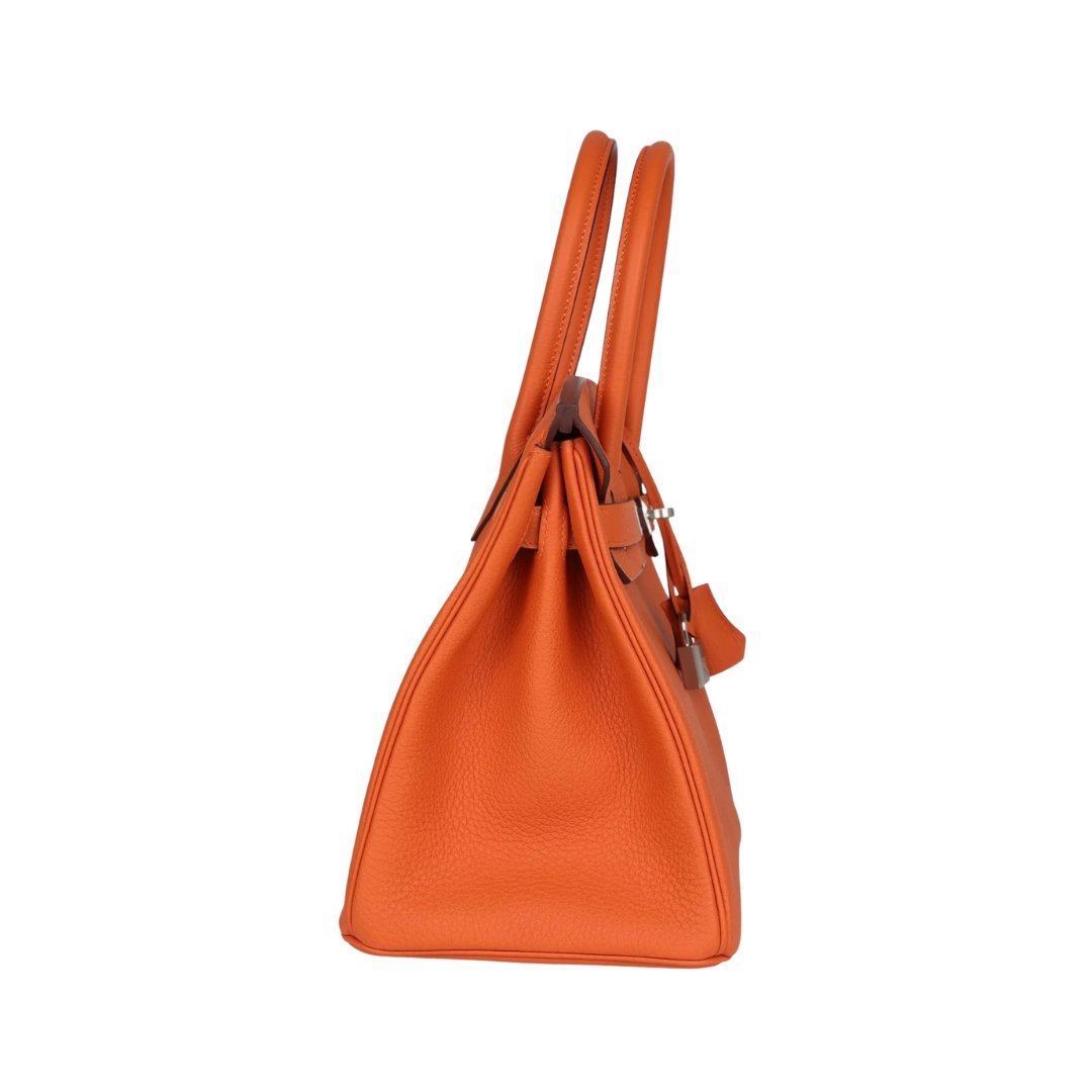 Orange Togo Palladium-Hardware 30cm – Bild 3