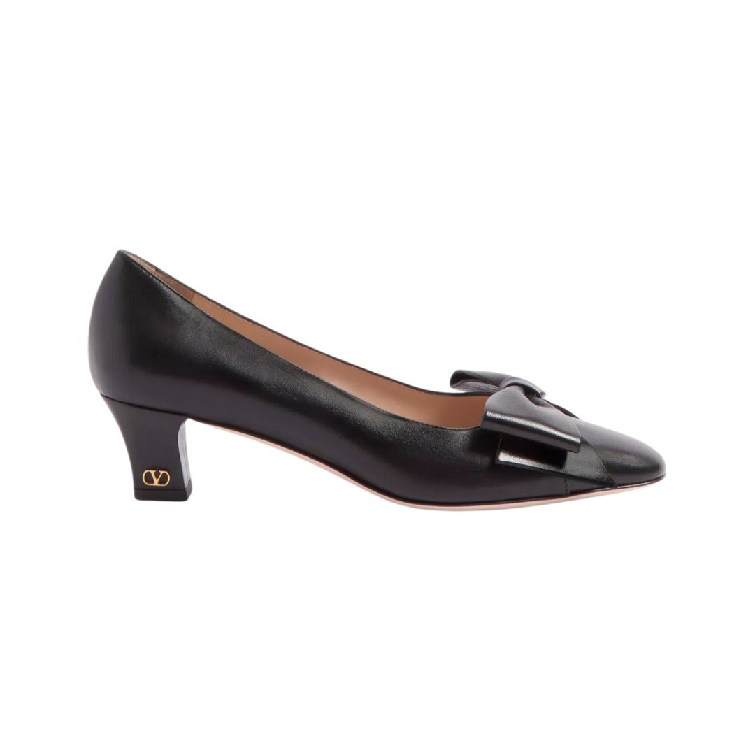 Bowow pumps in kidskin schwarz 45cm