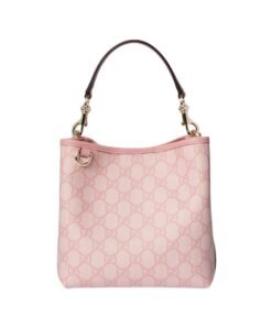 GG Emblem Mini-Beuteltasche Hellrosa 19cm