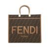 Braune  FF Stofftasche 22cm