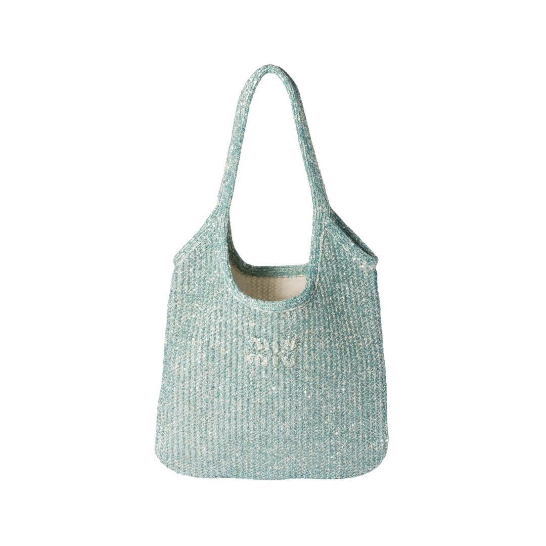 Sequin Mesh Anisgrün 40 cm