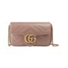 Zartrosa Super-Mini-Tasche 16.5cm