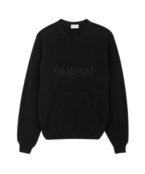 Raglan Sweatshirt Schwarz