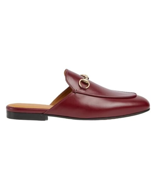 Damen Princetown Rotes Leder