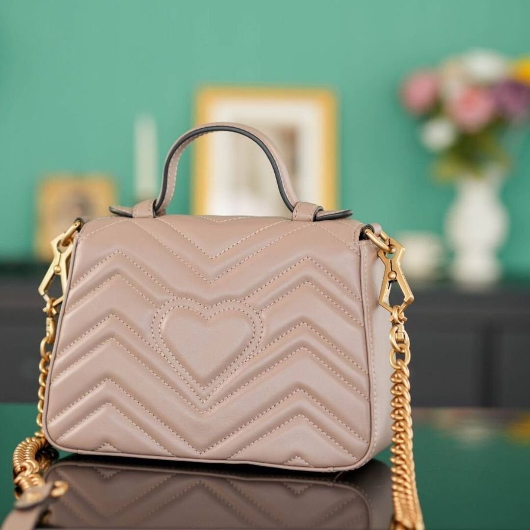 GG Marmont Beige 27 cm – Bild 3
