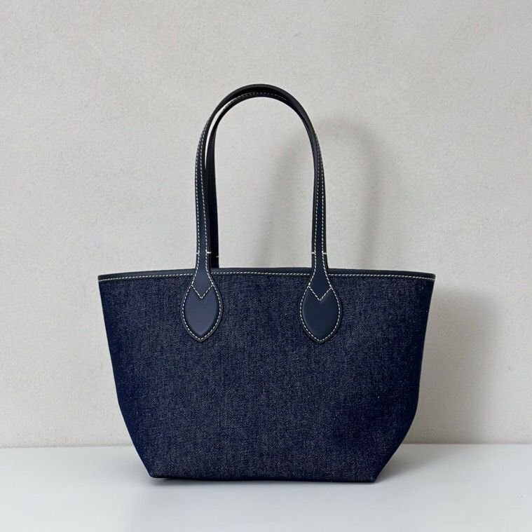 Totissima Kleine Wendetasche Dunkelblauer Denim 22 cm – Bild 6