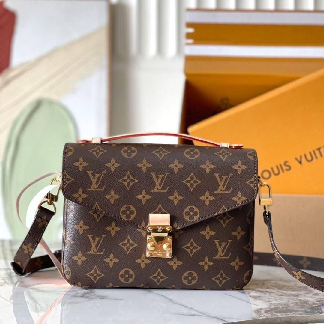 Pochette Metis Braun 25 cm – Bild 5