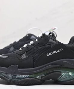 Alternative view of Triple S Clear Sole Schwarz