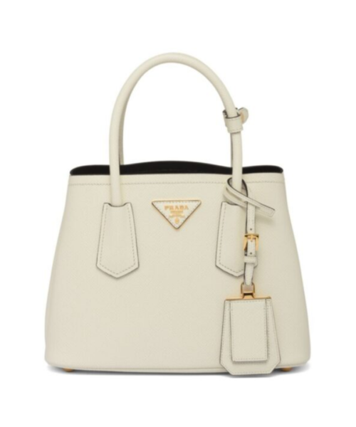 Double Saffiano Creme 25 cm