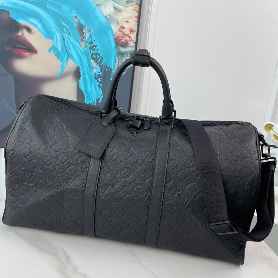 Keepall Bandoulière Schwarz 50 cm – Bild 2