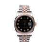 DateJust Schwarz/Bronze/Silbern 36 mm