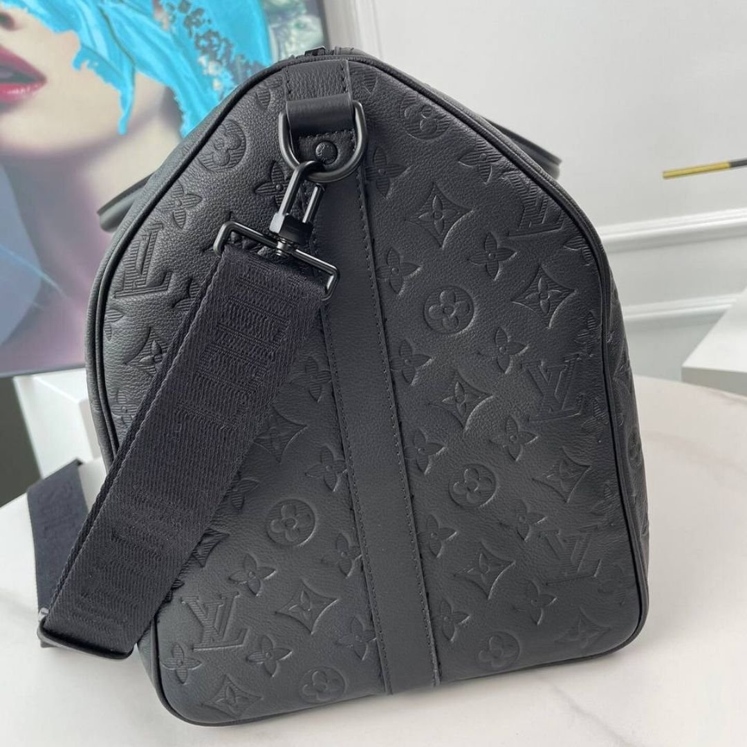 Keepall Bandoulière Schwarz 50 cm – Bild 3