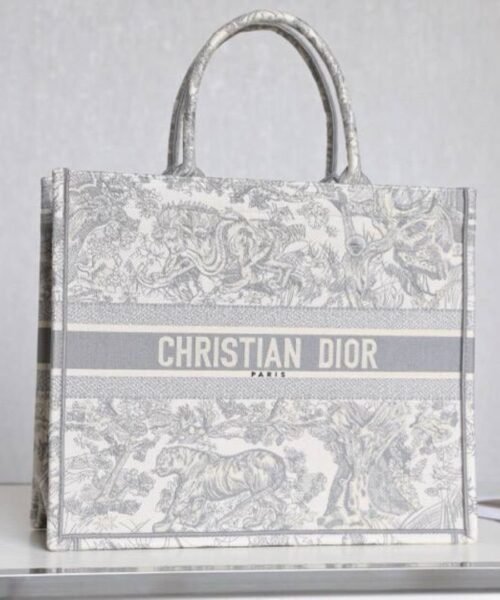 Alternative view of Book Tote Grau/Ecru 42 cm
