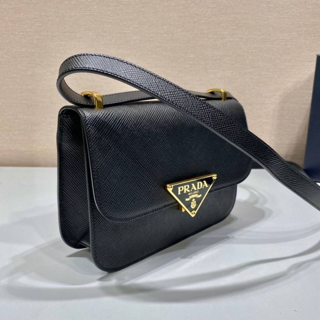 Saffiano Schwarz 22 cm – Bild 2