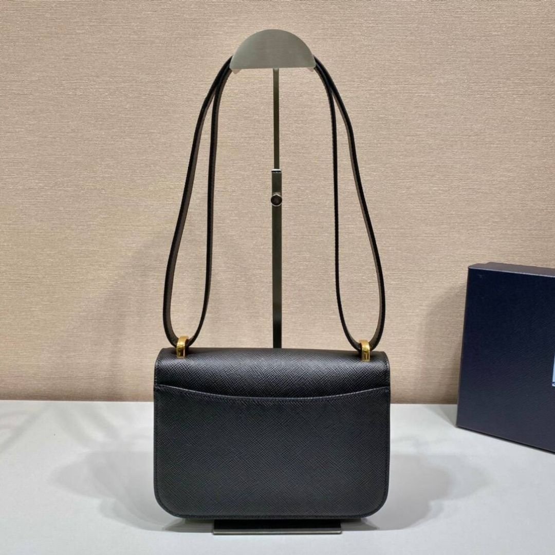 Saffiano Schwarz 22 cm – Bild 4