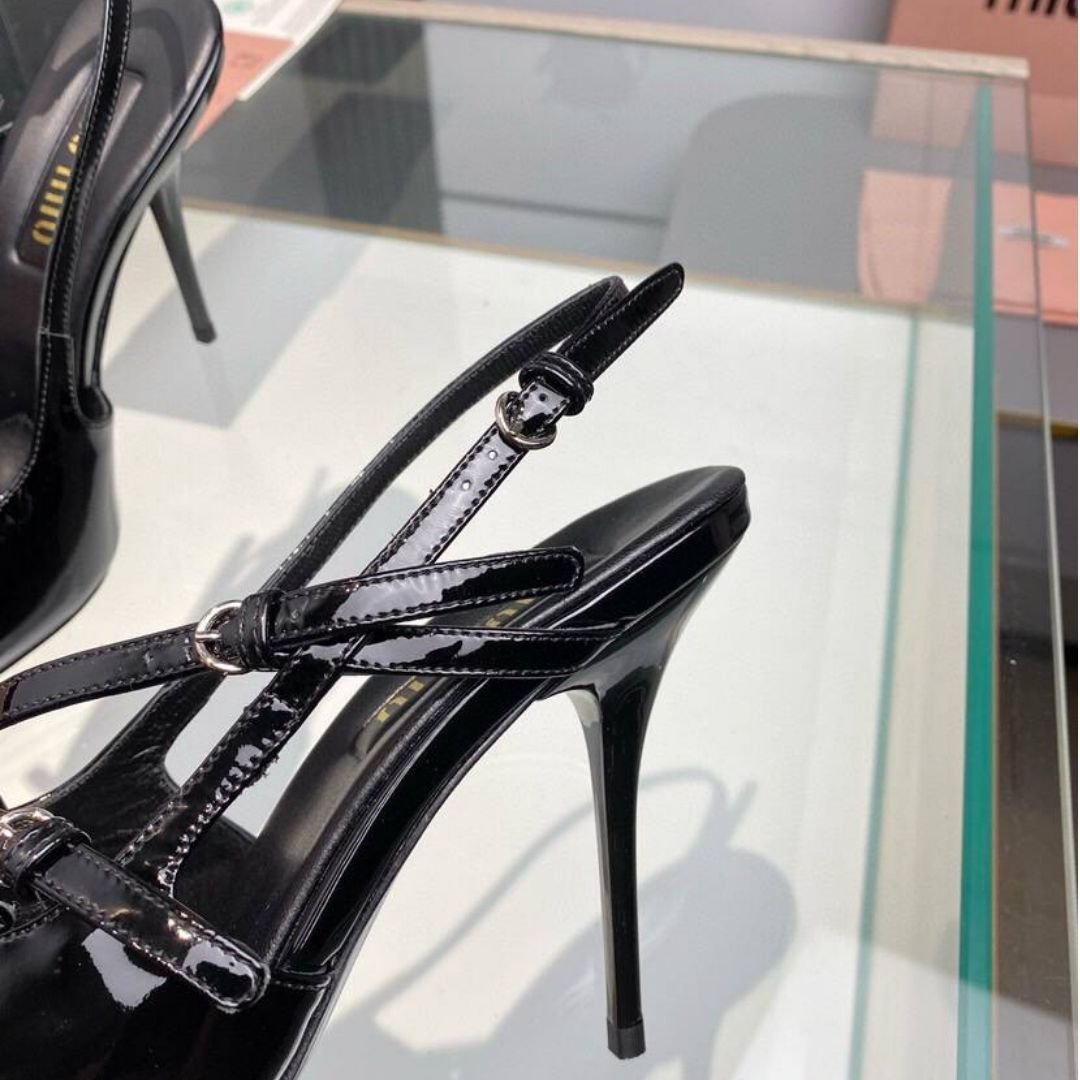 Slingback-Pumps mit Schnalle – Bild 6