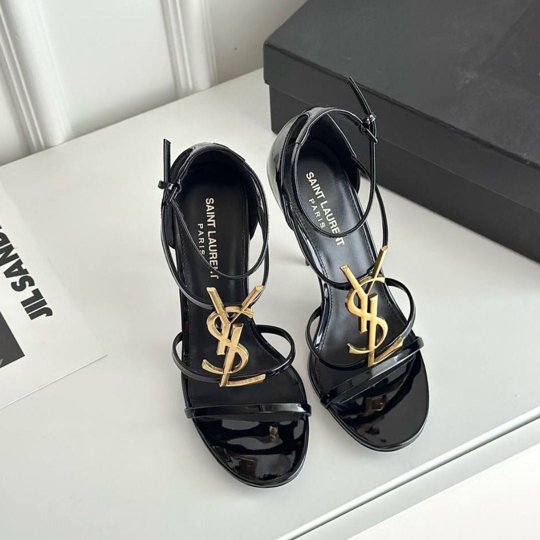 Cassandra Lackleder Schwarz 10 cm – Bild 6