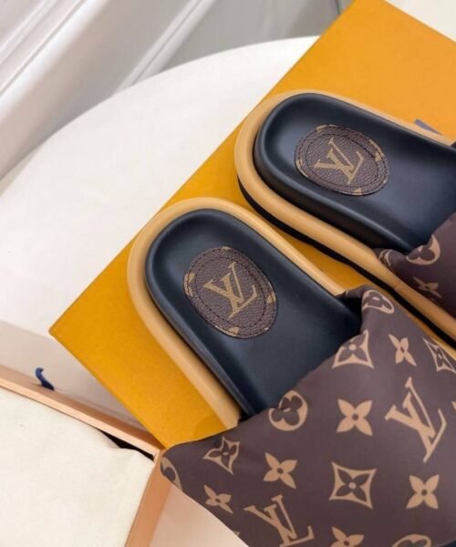 Alternative view of Pool Pillow Flat Comfort Braun/Schwarz