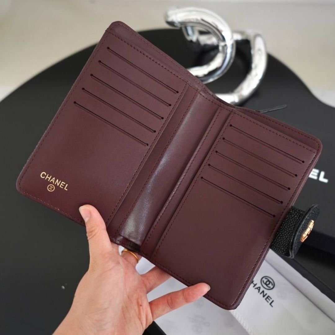 Geldtasche Schwarz 18 cm – Bild 4