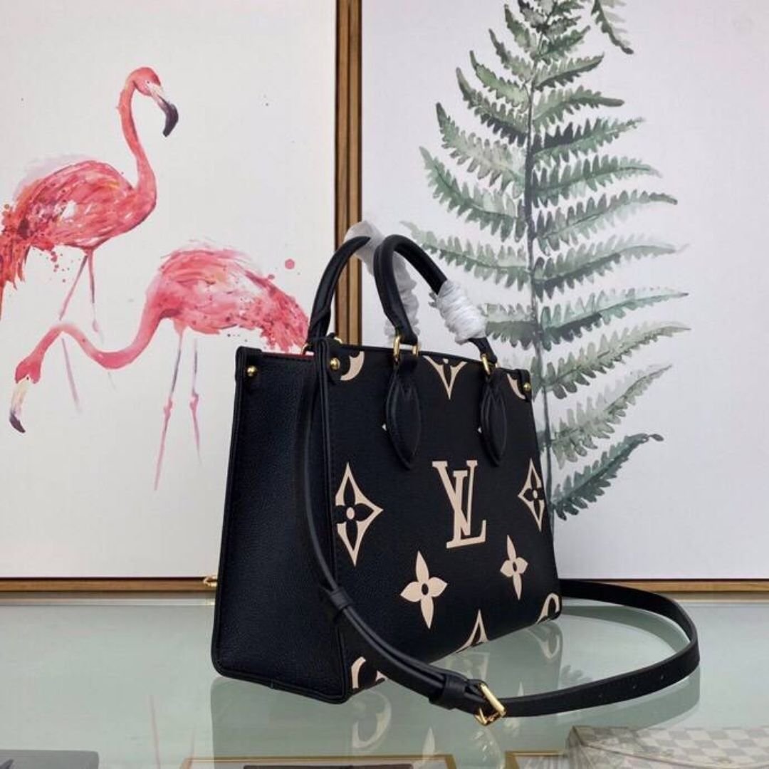 Onthego PM Schwarz/Beige 25 cm – Bild 2