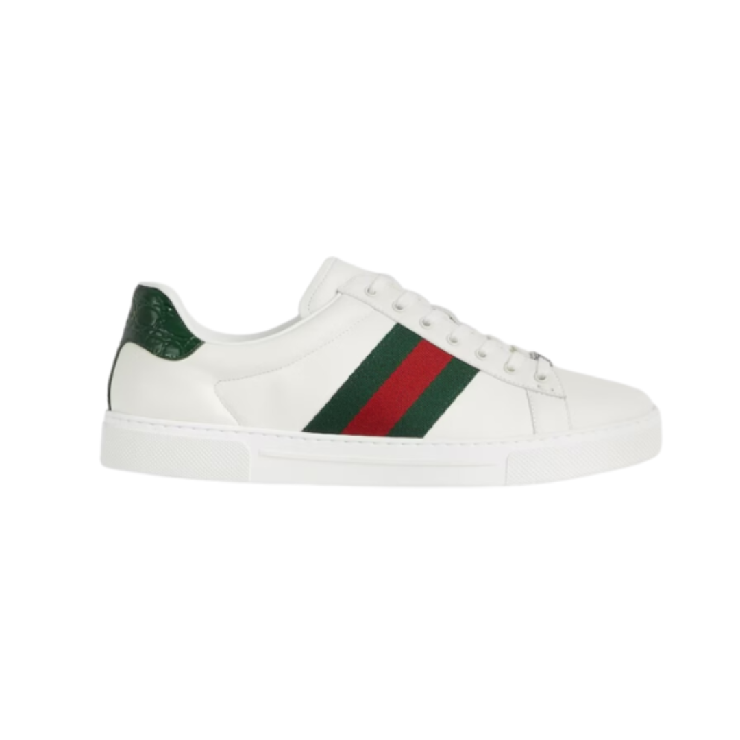 Ace Herrensneaker Weiß/Grün