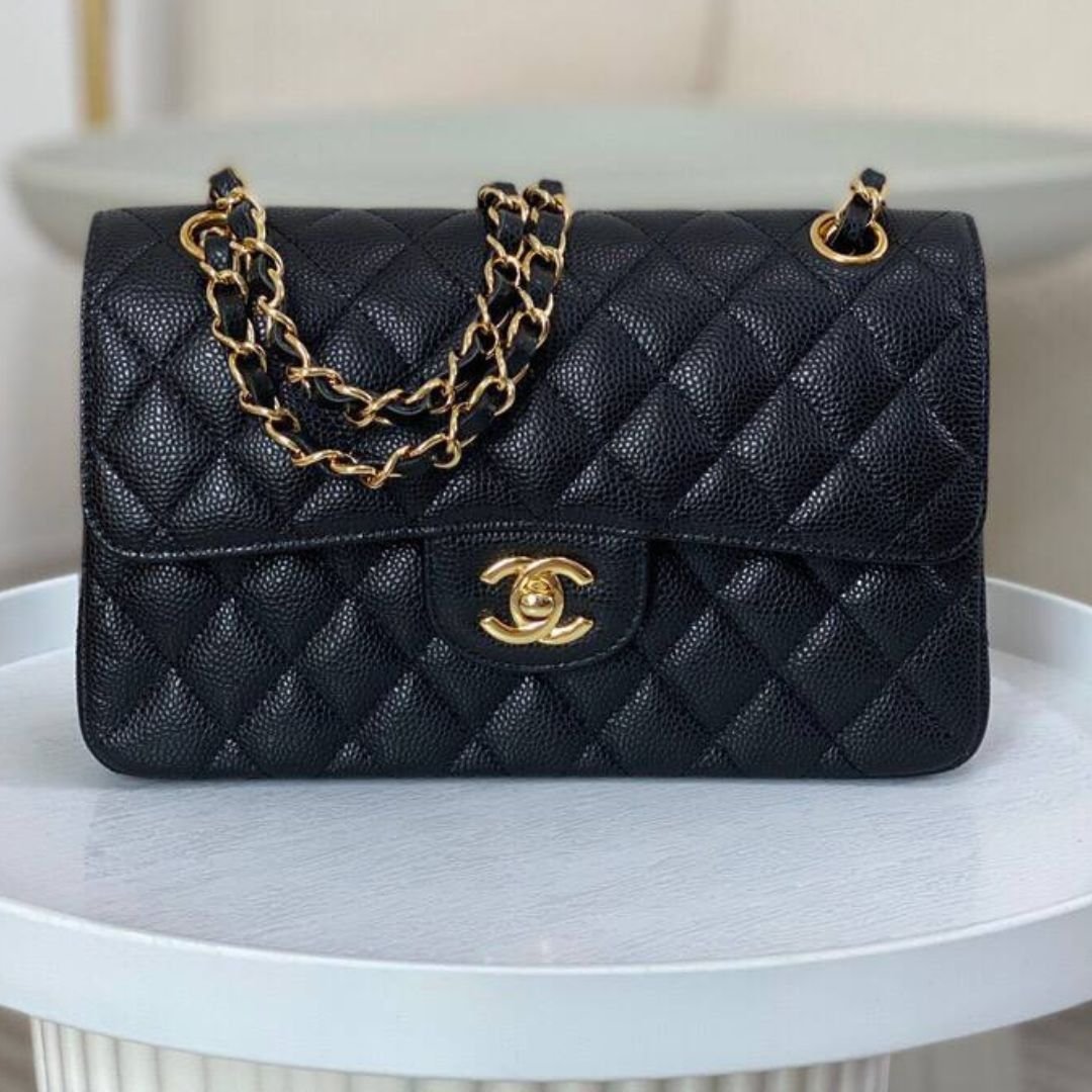 Classic Genarbtes Leder Schwarz 23 cm – Bild 6