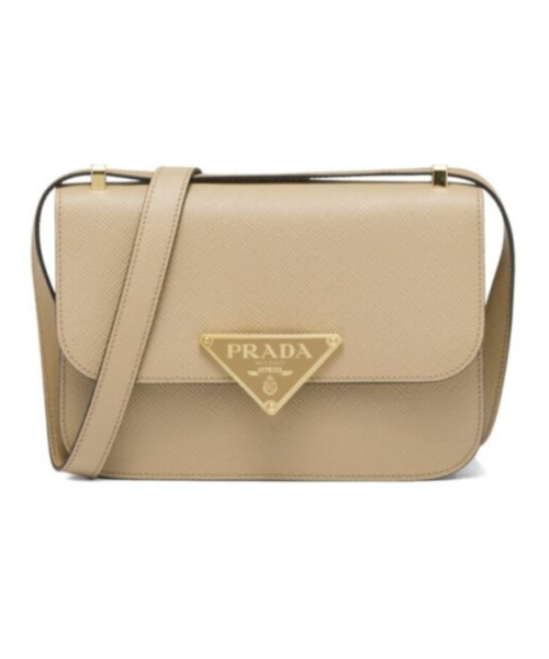 Saffiano Sandfarben 22 cm