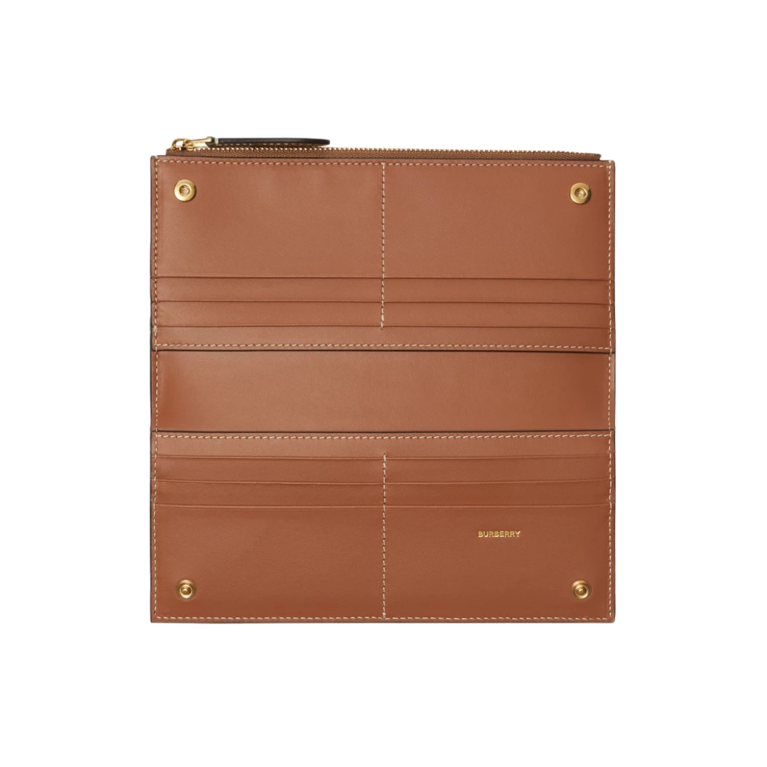 Große Check-Bifold Geldbörse 19cm – Bild 3