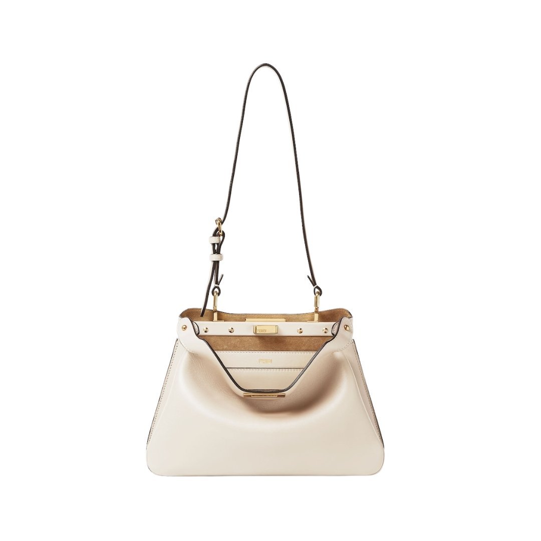 Tasche aus Camélia-Leder 19cm – Bild 2