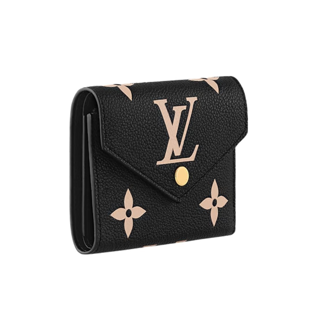 Victorine Geldbörse schwarz 12cm – Bild 3