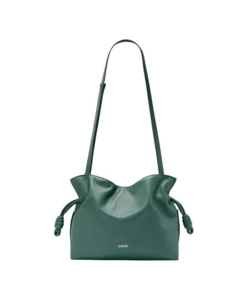 Alternative view of Clutch aus Nappa-Kalbsleder in Vetiver 24.5cm