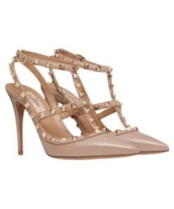Alternative view of Pumps Rockstud mit K?fig Puder 100cm