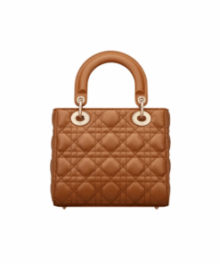Alternative view of Goudbruin lamsleer met Cannage-motief 20cm