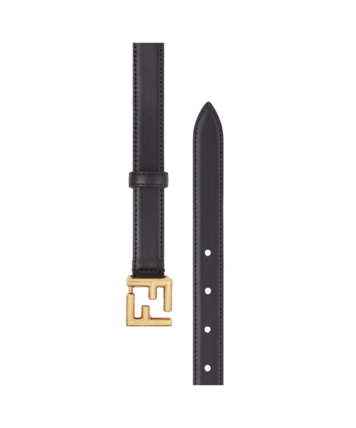 Alternative view of Schwarzes Leder 2cm