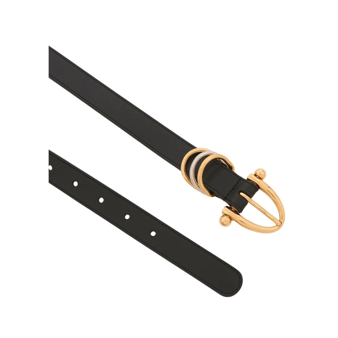 Gürtel Armband Schwarz 25mm – Bild 2