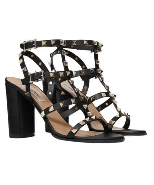 Alternative view of Rockstud Fesselriemen Schwarz 90cm
