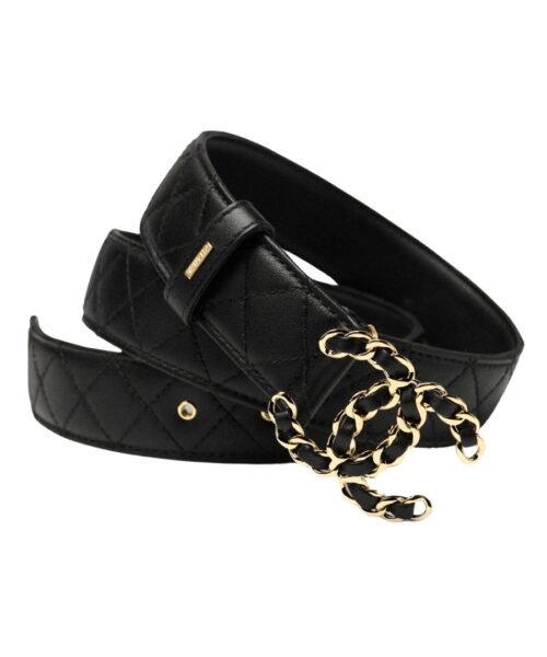 Alternative view of Belt Schwarz/Goldfarben