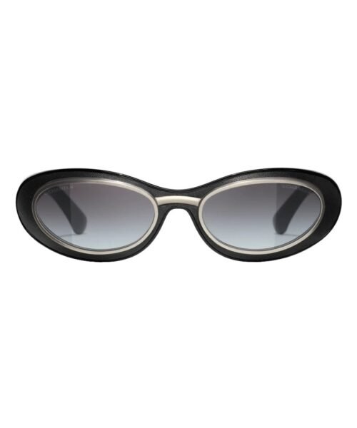 Alternative view of Oval Schwarz/Grau