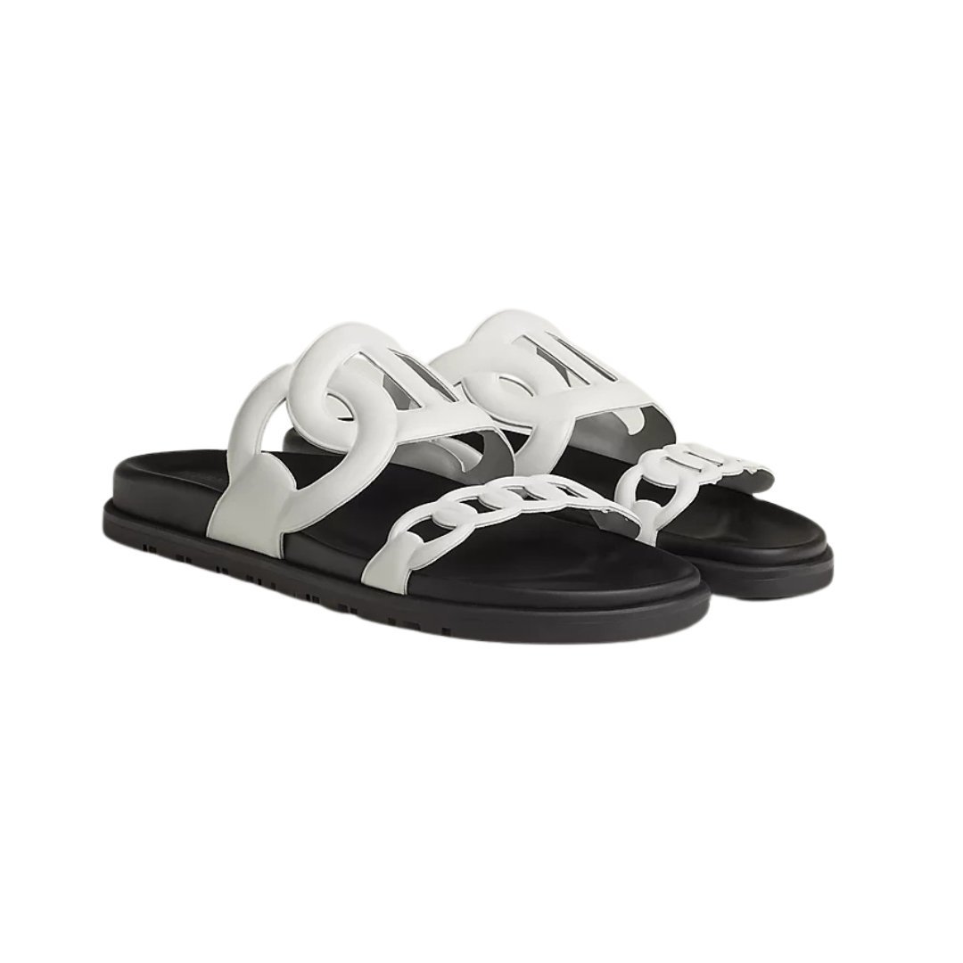 Extra Sandal Weiß Schwarz – Bild 2
