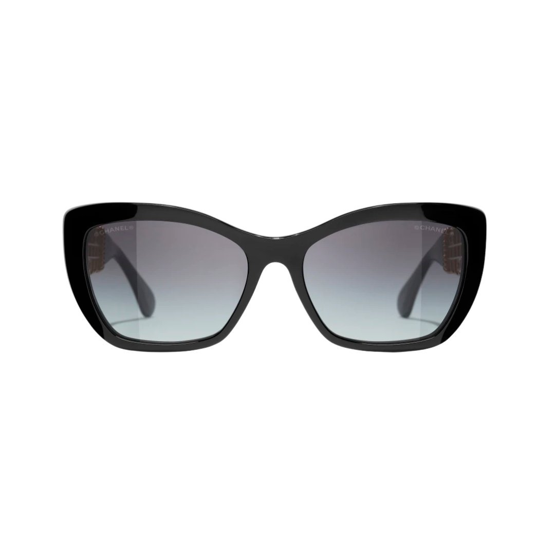 Cat Eye Schwarz/Grau – Bild 2