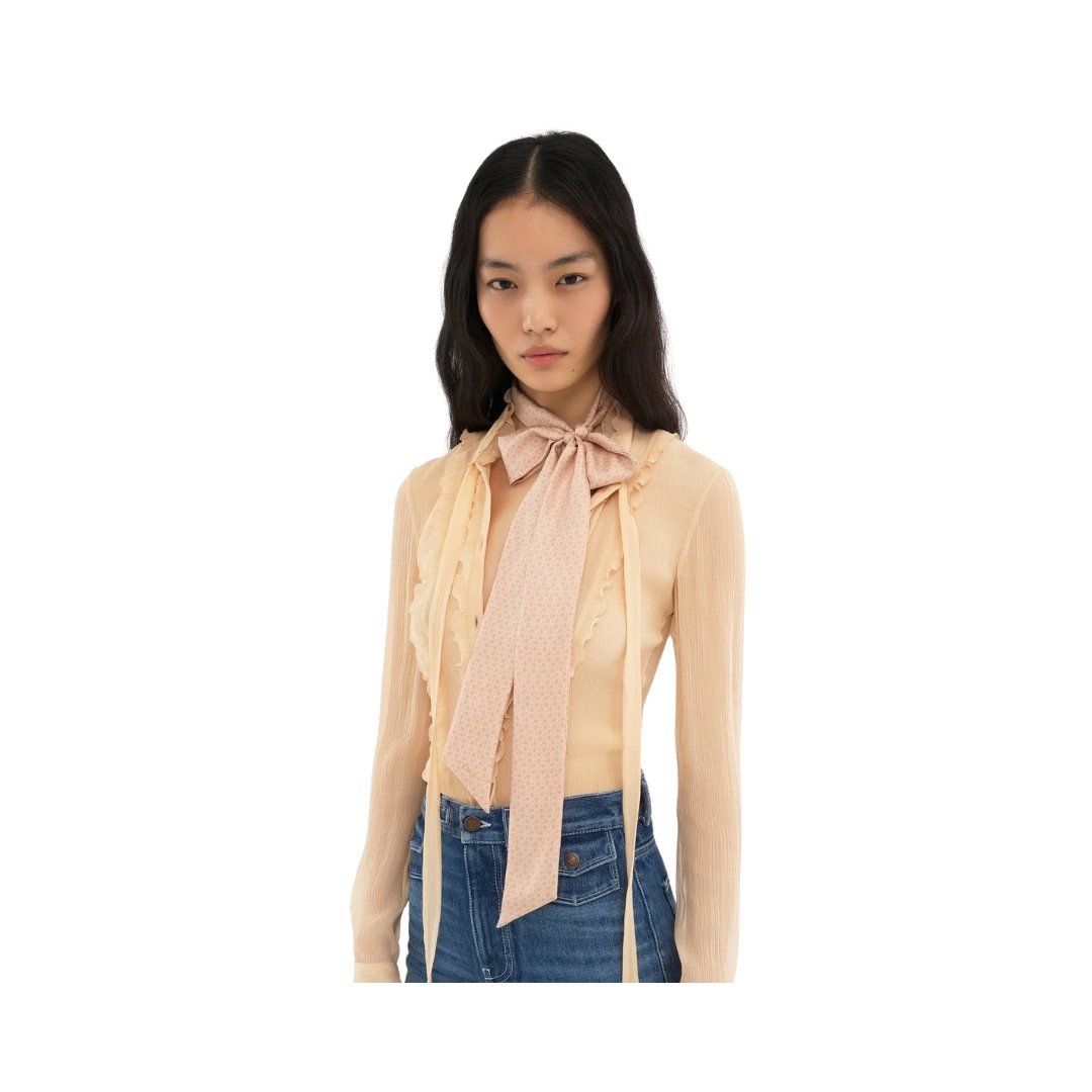Foulard Beige – Bild 2