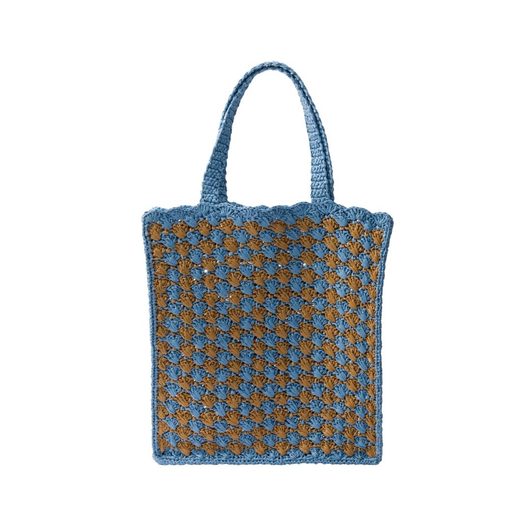 Crochet Himmelblau/Karamell 38 cm – Bild 2