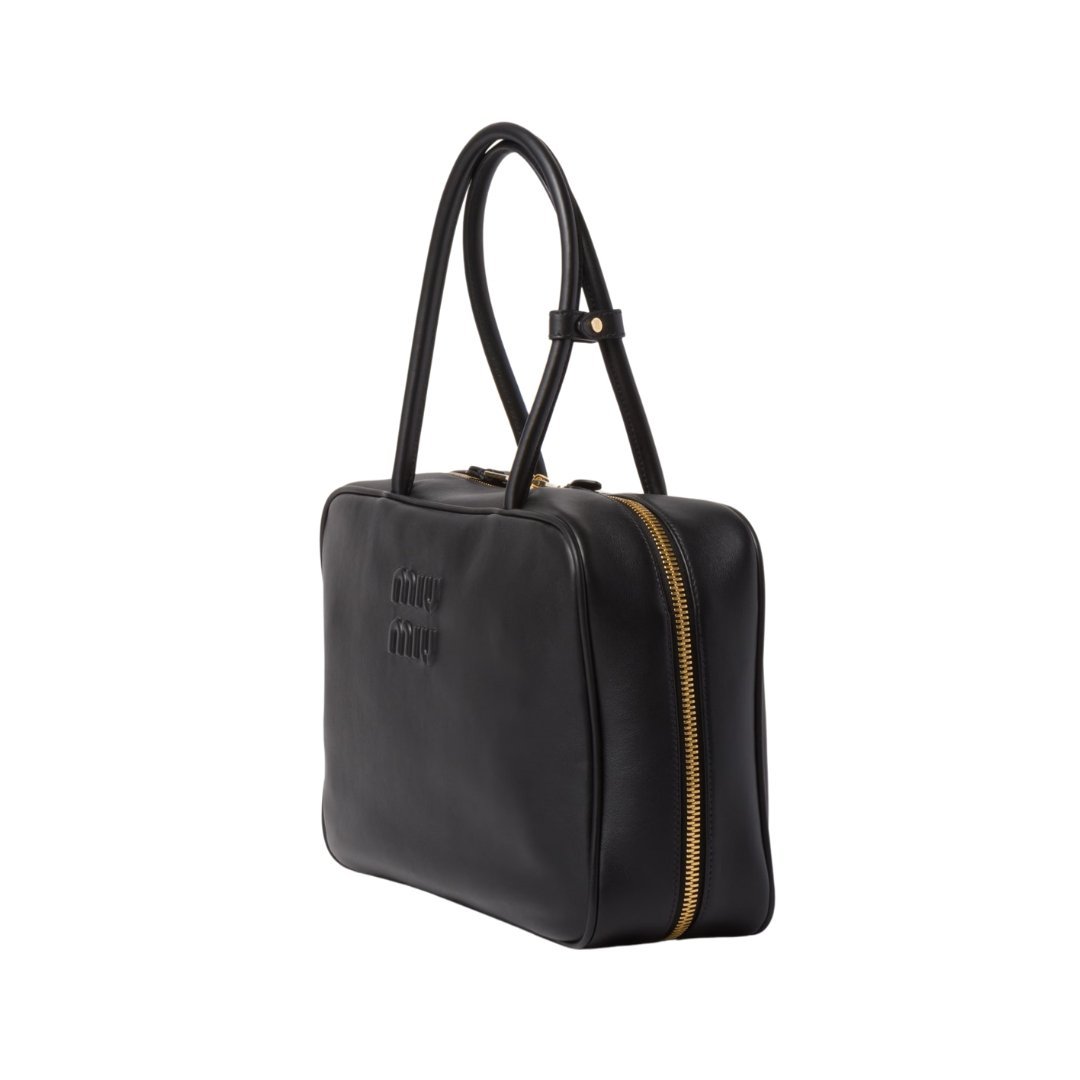 Leder Beau Schwarz 23cm – Bild 2