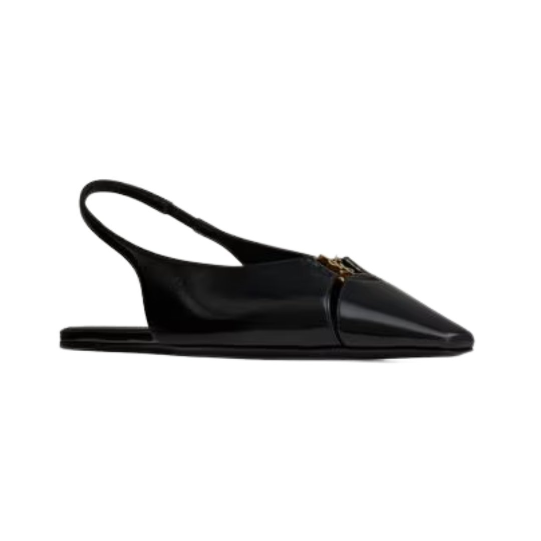 Babylone Slingback Schwarz – Bild 2