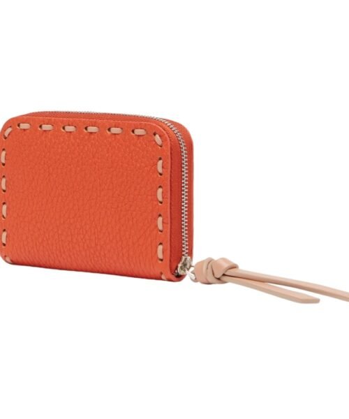 Alternative view of Brieftasche Selleria in Orange 8cm
