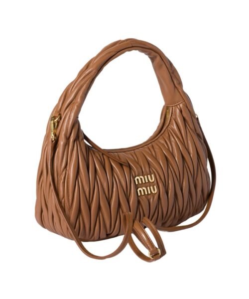 Alternative view of Nappa-Leder-Hobo Cognac 18cm