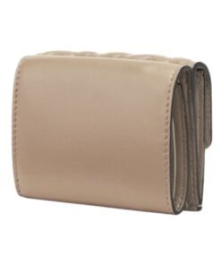 Alternative view of Brieftasche aus graubraunem Nappaleder 7.5cm